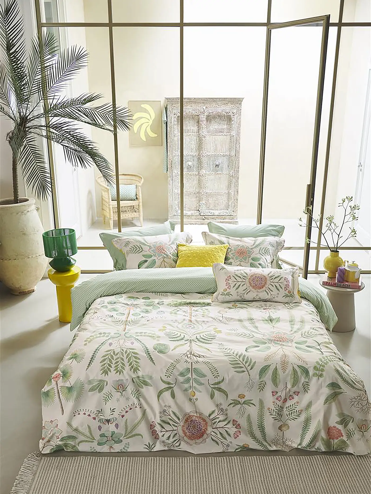 PIP STUDIO | Perkal Bettwäsche BAMBOLEO 70x90cm/140x200cm Off-White | 